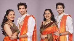 Zee Marathi Awards 2025: ‘तुला जपणार आहे’ मालिकेतील अंबिका व अथर्वचा पारंपरिक अंदाज