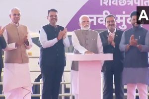 Prime Minister Narendra Modi inaugurates Phase 1 of the Navi Mumbai International Airport