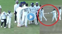Prithvi Shaw Fight Video : पृथ्वी शॉला राग अनावर, भर मैदानात मित्राच्या अंगावर धावून गेला अन्… मुंबई विरुद्ध महाराष्ट्र सामन्यात तुफान राडा