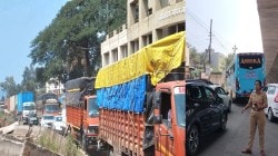 पुणे- बंगळुरू महामार्गावर वाहतूककोंडी; वाहनांच्या लांबच लांब रांगा…