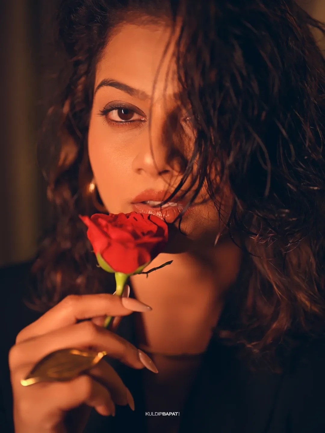 Purva Kaushik Bold Photoshoot Blazer Suit