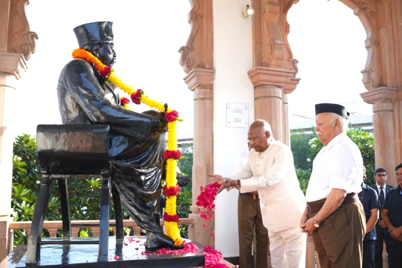 Ramnath Kovind pay tribute to dr hedgewar