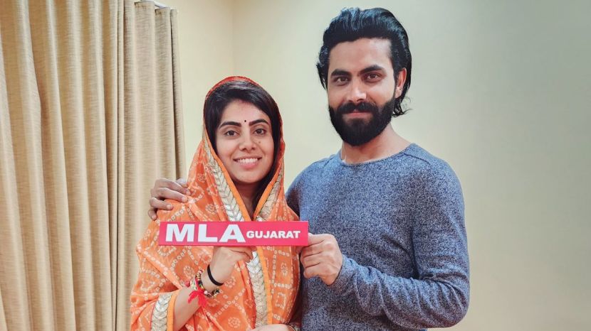 Ravindra-Jadeja-wife-Rivaba-Jadeja-political-career