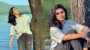 Rinku Rajguru Casual Photoshoot At Nature
