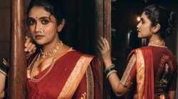 Photos: लाल नऊवारी साडी, पारंपारिक दागिने..; रिंकू राजगुरूच्या फोटोंनी वेधले लक्ष