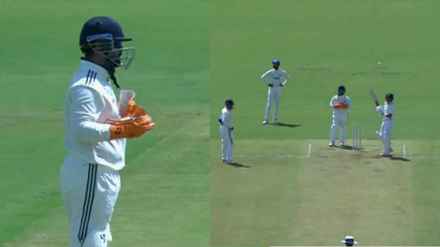 Rishabh Pant Stump Mic Video Goes Viral with India Bowler During IND A vs SA A Rishabh Pant Stump Mic Video Goes Viral with India Bowler During IND A vs SA A