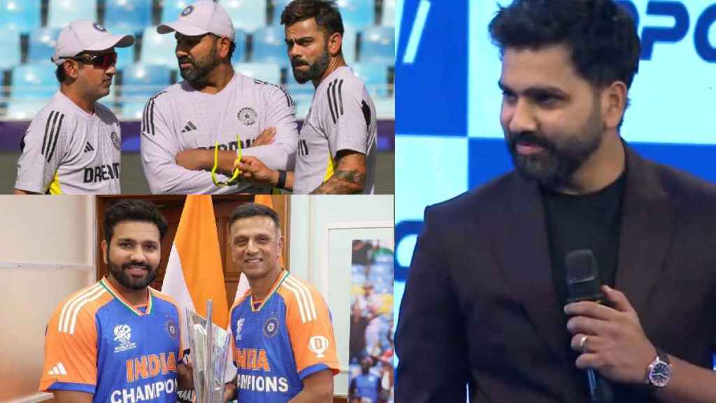 Rohit Sharma Credits Rahul Dravid For Team India Champions Trophy Win