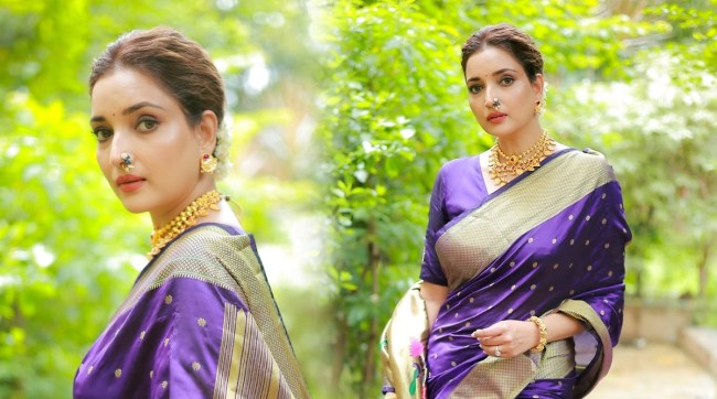 Rupali Bhosle Paithani Saree Look