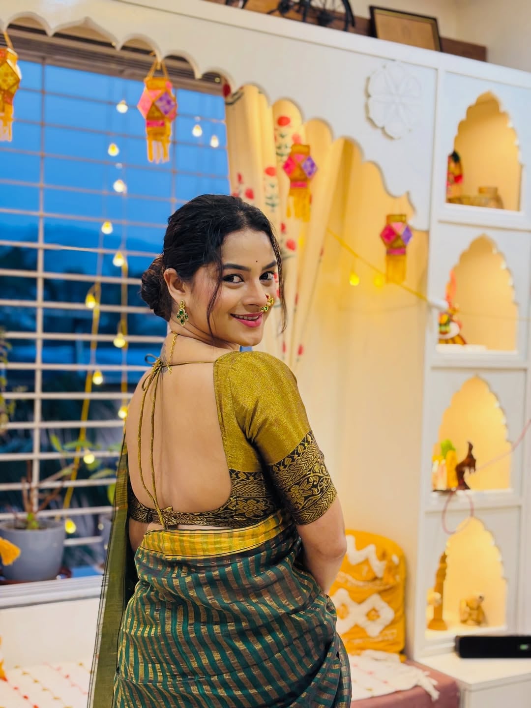 Sakshee Gandhi Diwali 2025 Look