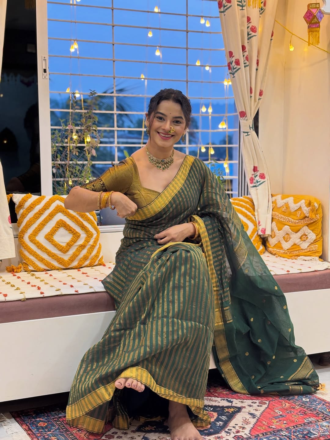 Sakshee Gandhi Diwali 2025 Look