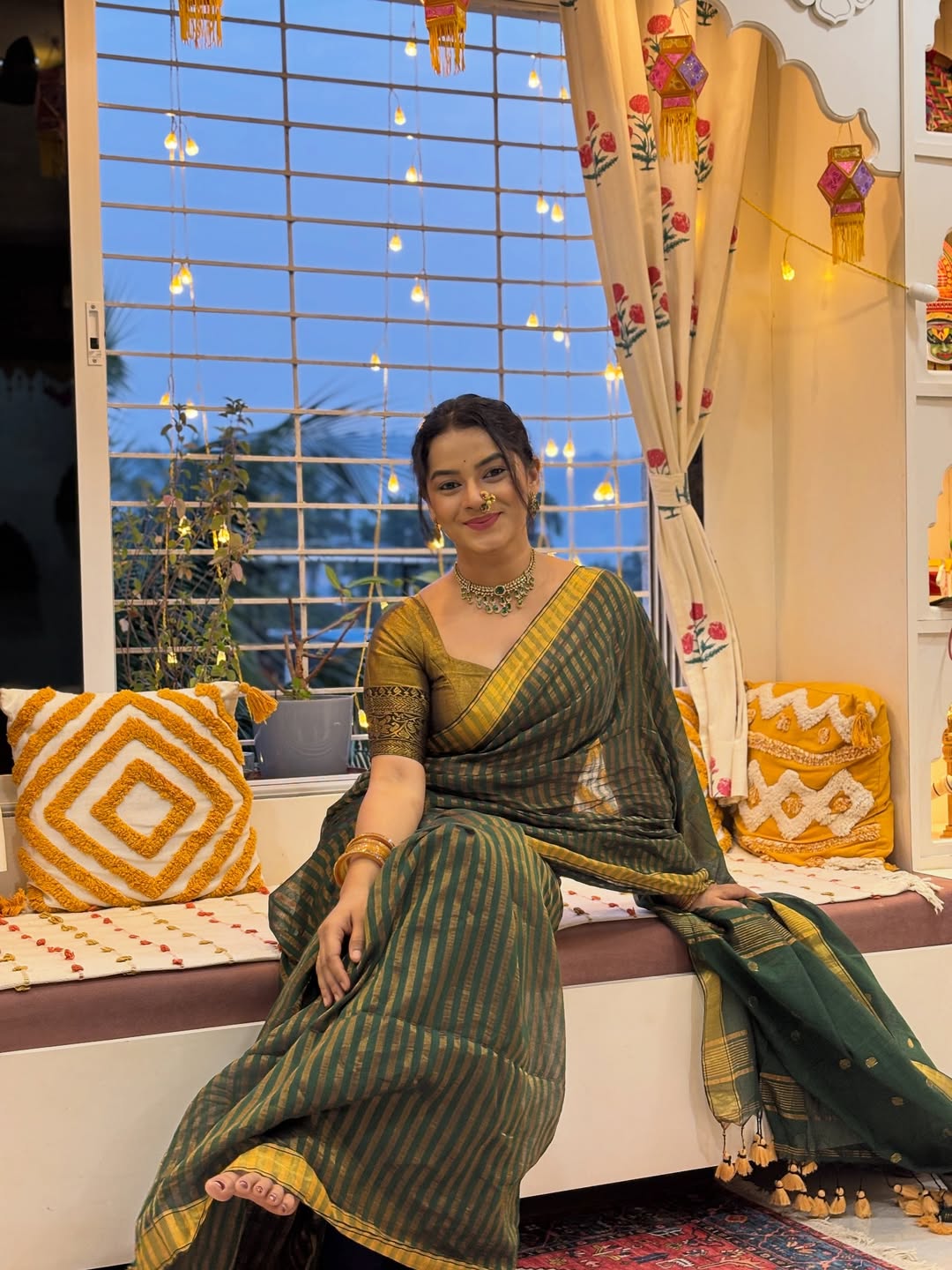 Sakshee Gandhi Diwali 2025 Look