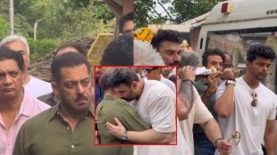 Salman Khan met Pankaj Dheer son Nikitin Dheer
