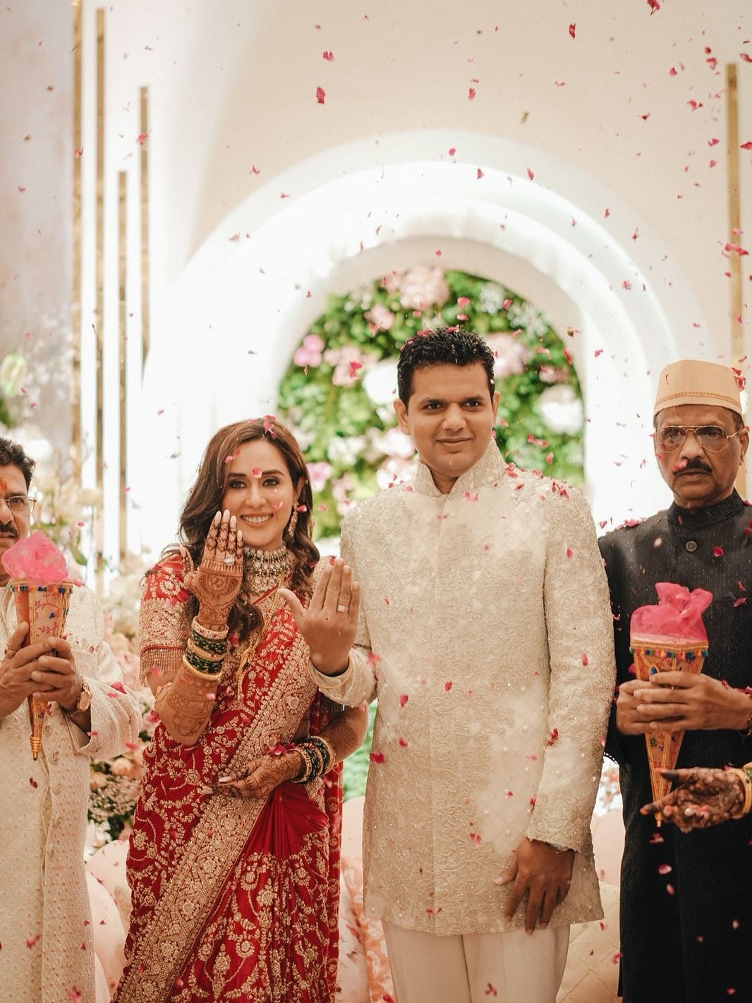 Samadhan Saravankar Tejaswini Lonari Engagement