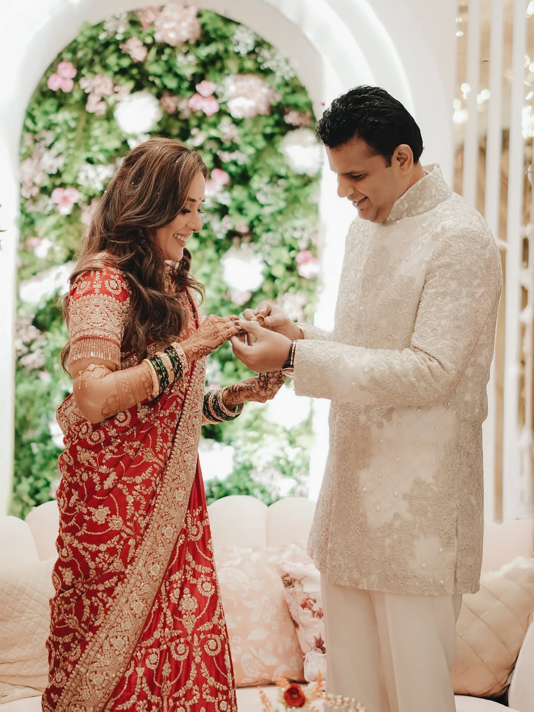 Samadhan Saravankar Tejaswini Lonari Engagement