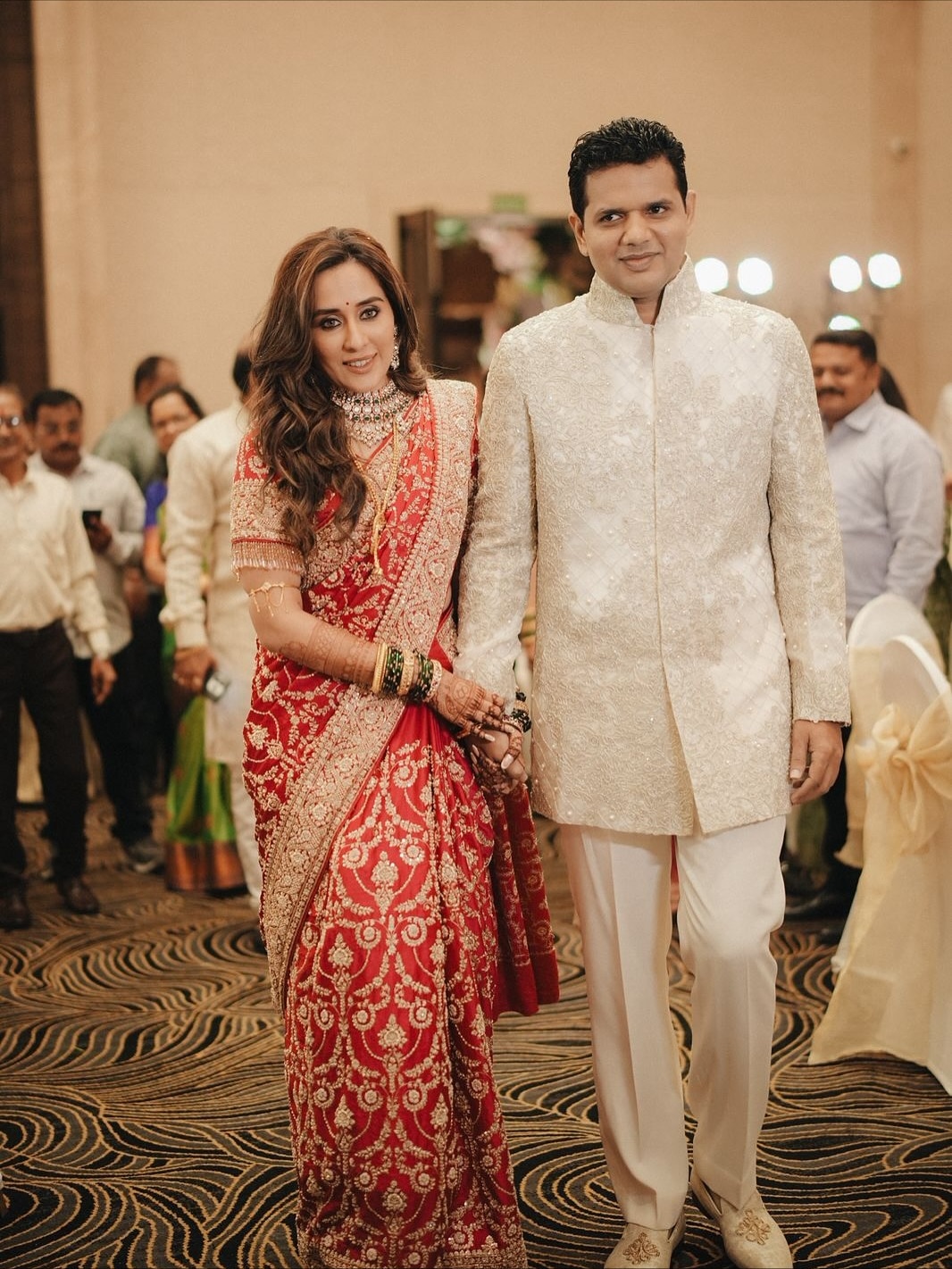 Samadhan Saravankar Tejaswini Lonari Engagement