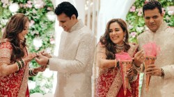 ‘एक नवं आयुष्य देणारा..’ म्हणत समाधान सरवणकर यांनी शेअर केले साखरपुड्यातील खास फोटो