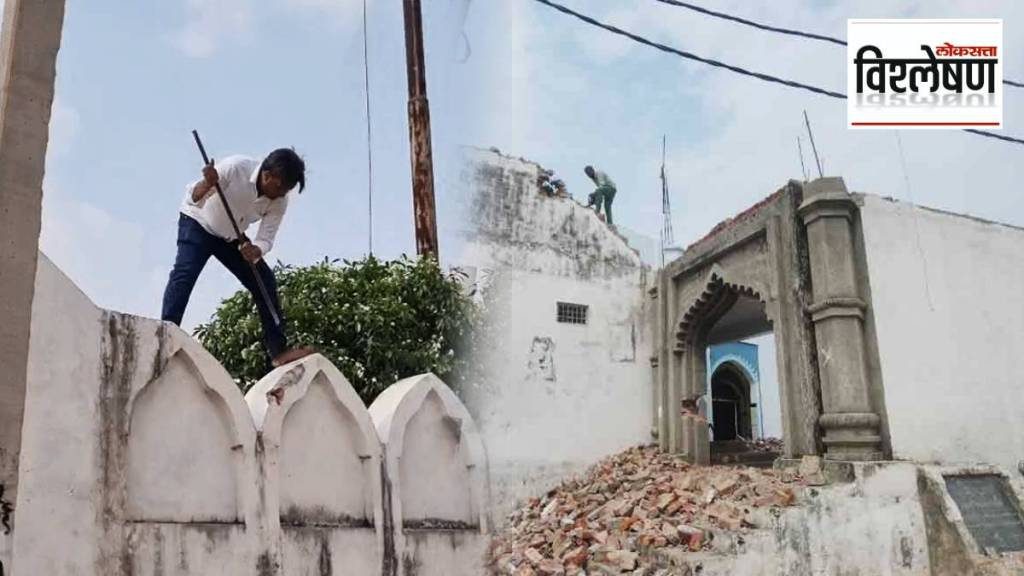 राया बुजुर्ग गावातील मशीद गट क्रमांक ६२५ मध्ये बांधण्यात आली होती.
