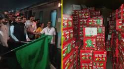 मोठ्या शहरात शेतमाल वितरणाचा ‘सांगली पॅटर्न’; रेल्वेने पेरू, टोमॅटो, अंडी दिल्लीला रवाना