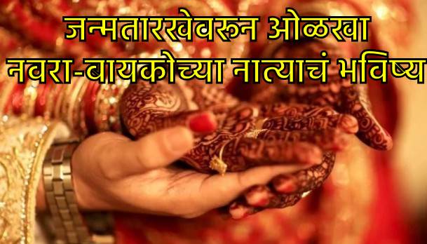 जन्मतारखेनुसार विवाह सुसंगतता