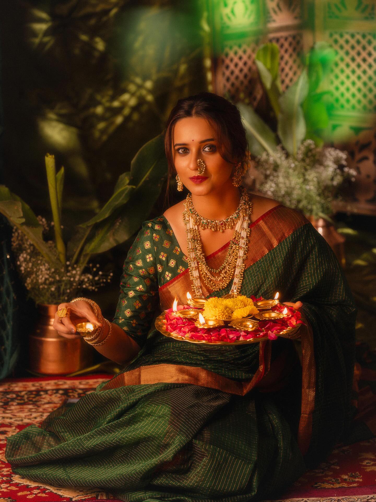 Shivani Surve Diwali 2025 Photoshoot