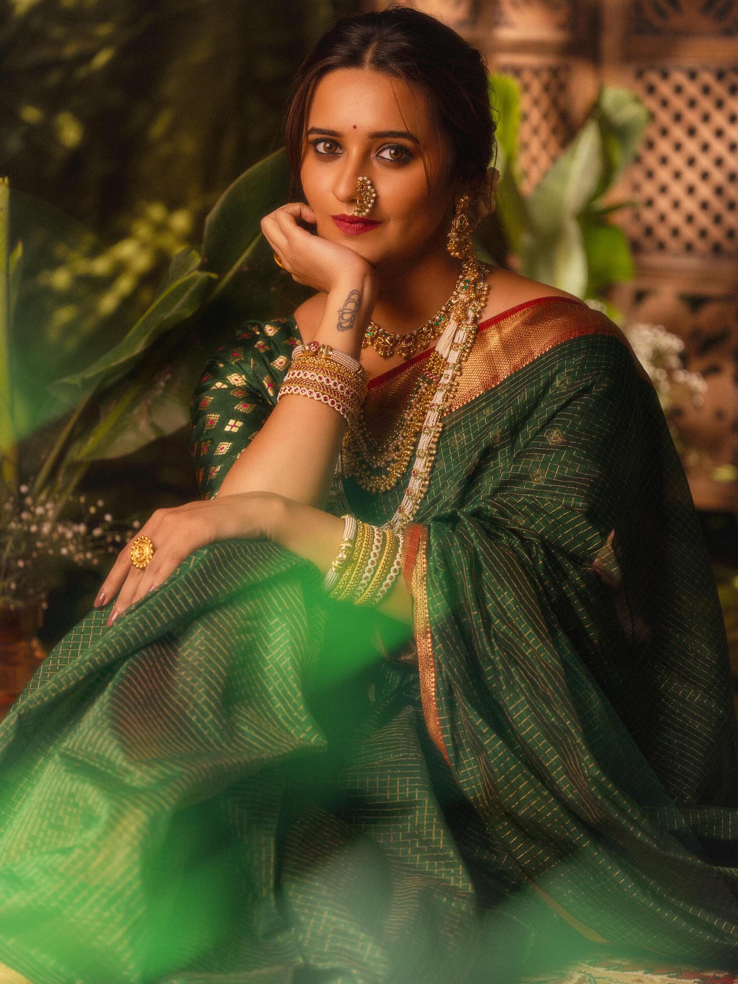Shivani Surve Diwali 2025 Photoshoot
