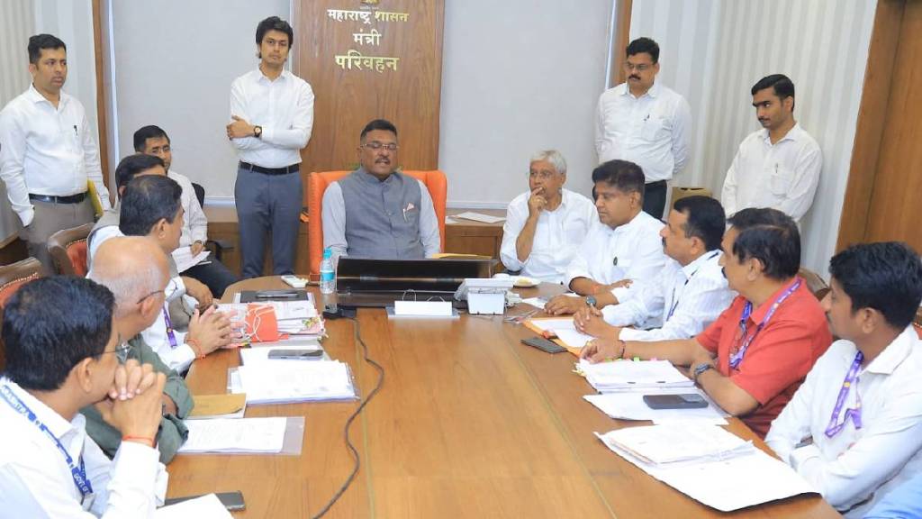 Ahilyanagar district Shrirampur ST bus stand Transport Minister Pratap sarnaik orders Ahilyanagar district Shrirampur ST bus stand Transport Minister Pratap sarnaik orders