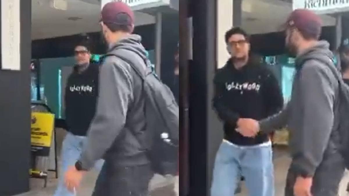 Video: डिवचण्याचा प्रयत्न करणाऱ्या पाकिस्तानी चाहत्याला शुभमन गिलनं दाखवली जागा; हस्तांदोलन केलं आणि सरळ…