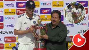 Shubman Gill Continues Tradition of Rohit Virat Dhoni Hands Over Trophy to N Jagadeesan Video