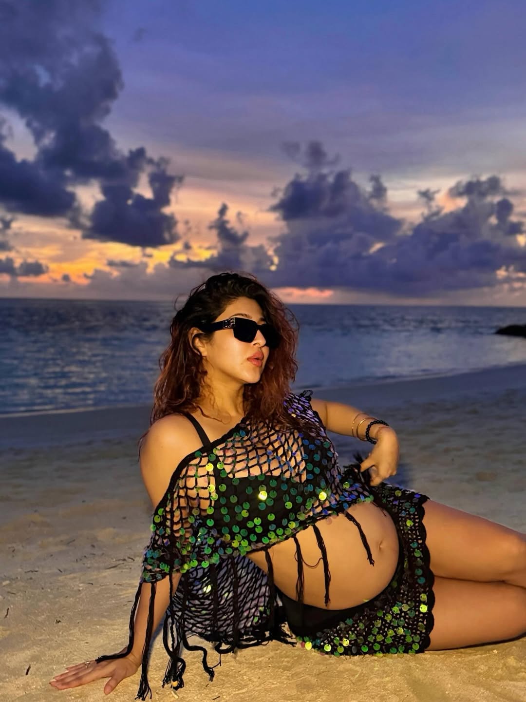 Sonarika Bhadoria maternity Photoshoot