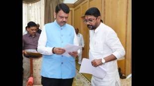 Former MLA of shiv sena thackeray group Subhash Bhoir met Chief Minister Devendra Fadnavis