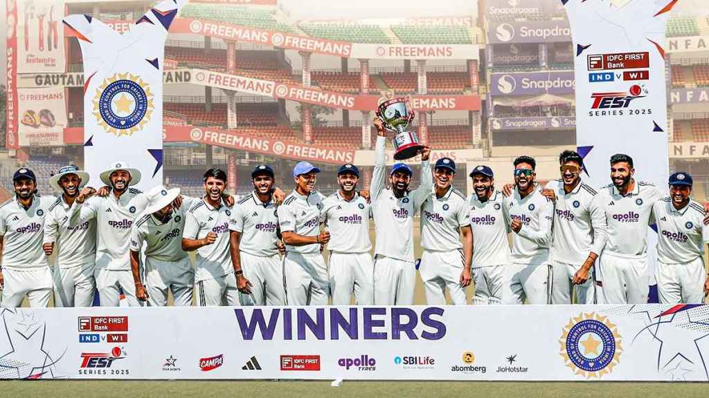 India Becomes First Team to Win Most Consecutive Test Series Against Single Opponent West Indies