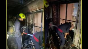 Fire broke out at six places on the day of Diwali Padwa in Thane