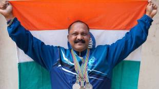 Thane powerlifter vishal umbalkar wins world masters championship south Africa