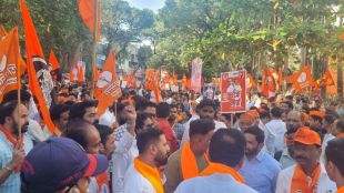 Thane witnesses joint protest by Shiv Sena ubt MNS Congress NCP against tmc civic issues