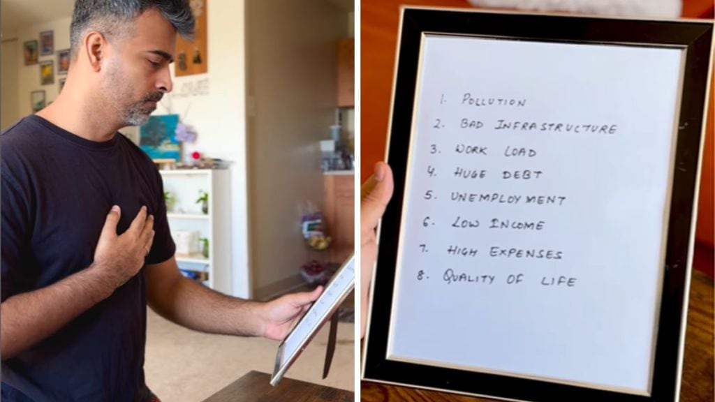 There Are 1,000 Reasons Not To Return To India, Video Of NRI Goes Viral