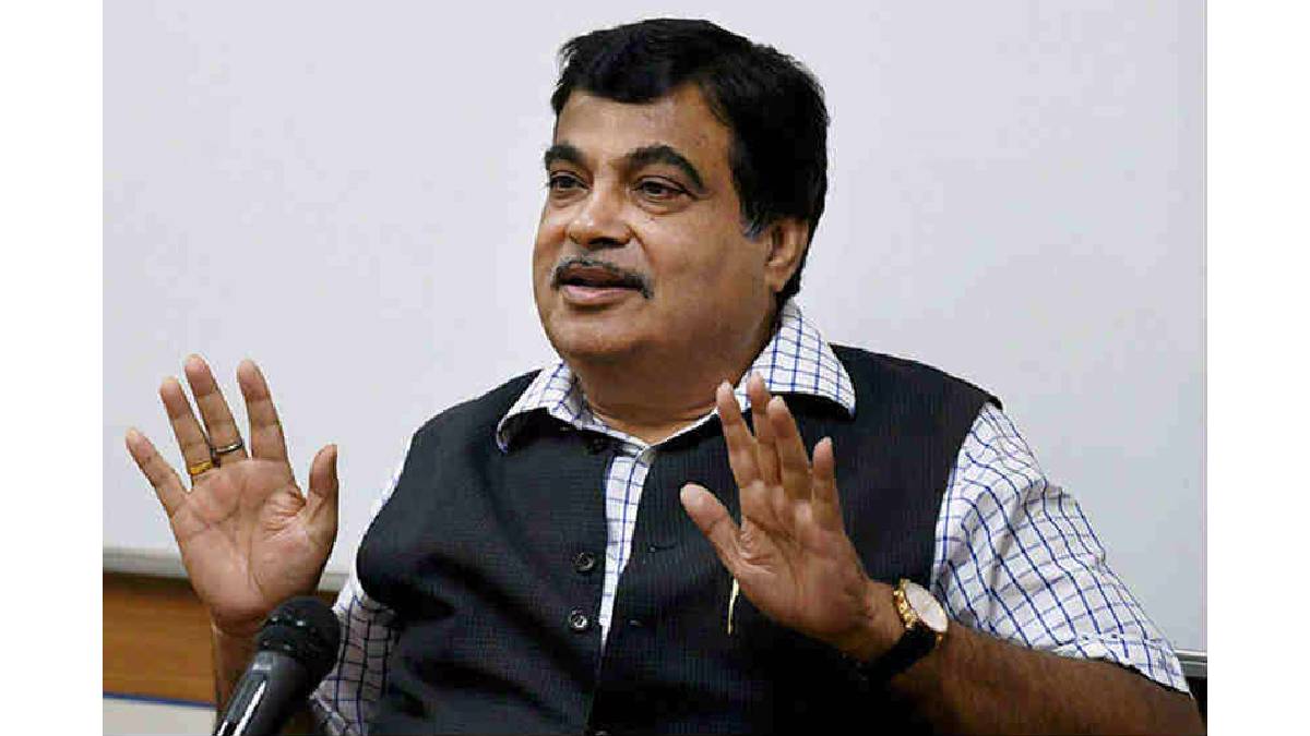 nitin gadkari orders removal illegal encroachments kalmeshwar Nagpur BJP Congress Obstruction Project