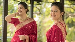Photos: लाल बनारसी साडीत, हलका मेकअप..; वैदेही परशुरामीचं सुंदर फोटोशूट चर्चेत