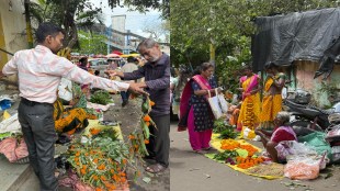 Vasai Virar Dasara Flower Market Boom