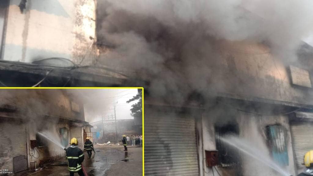 Massive fire breaks out at factory in Vasai, goods worth lakhs gutted