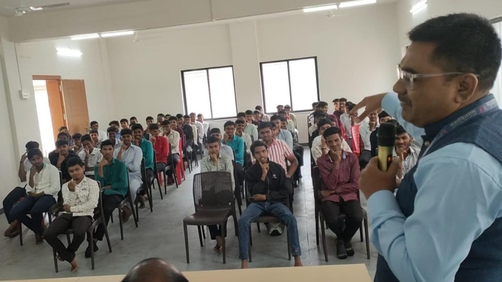ITI Students Electrical Safety Lessons Sinnar, Mahavitaran Safety and Training Center, electrical safety training, industrial safety Nashik, MahaVitaran workshops, ITI student safety,