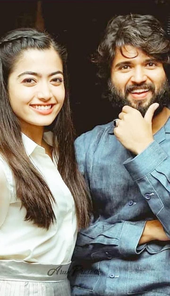 Rashmika Mandanna and actor Vijay Deverakonda engagement