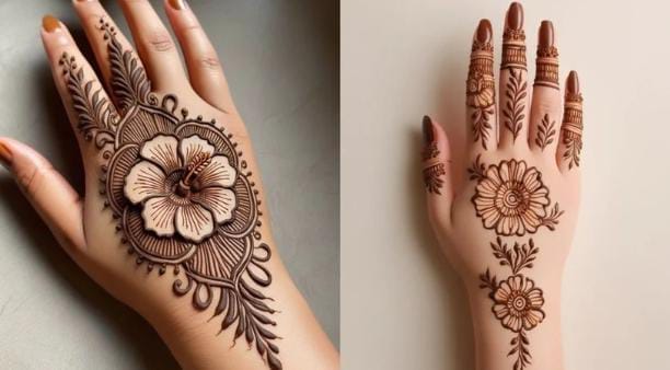 diwali mehndi design 2025