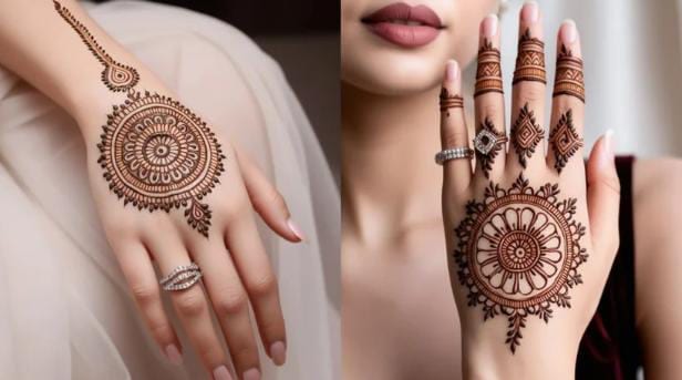 diwali mehndi design 2025