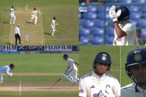 Yashasvi Jaiswal Run out on His Wrong Call Slams His Forehead in Frustration shubman gill viedo