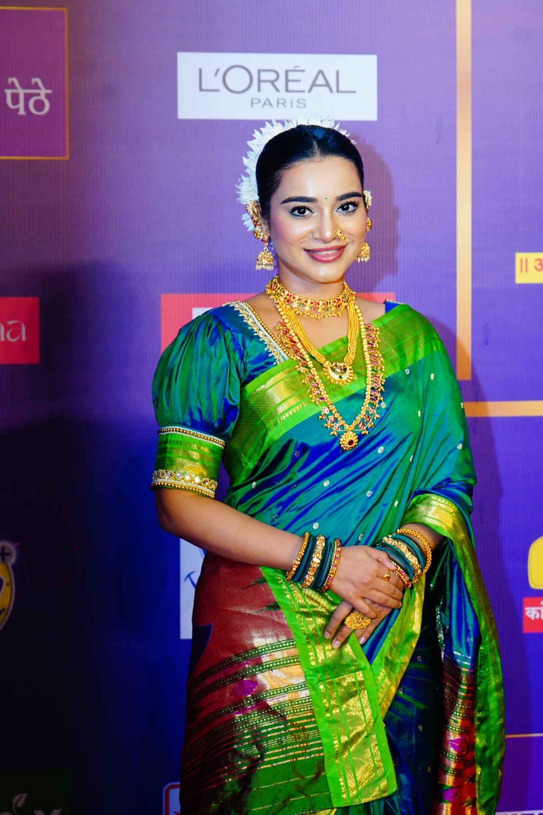 Zee Marathi Awards 2025 Red Carpet Look