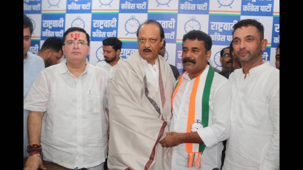 Suhas Desai joined the Nationalist Congress