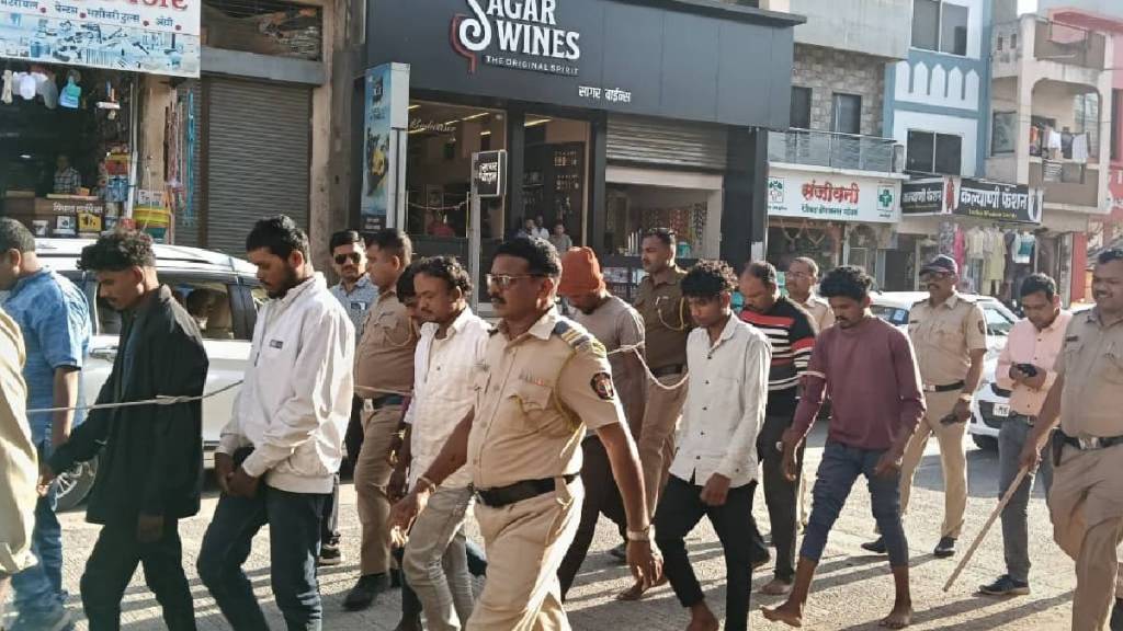 nashik Kalwan police took major action against criminals