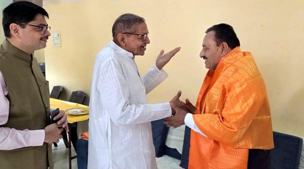 Ajit Pawar group is trying to recruit Sharad Pawar group leader Arun Gujrathi into the party