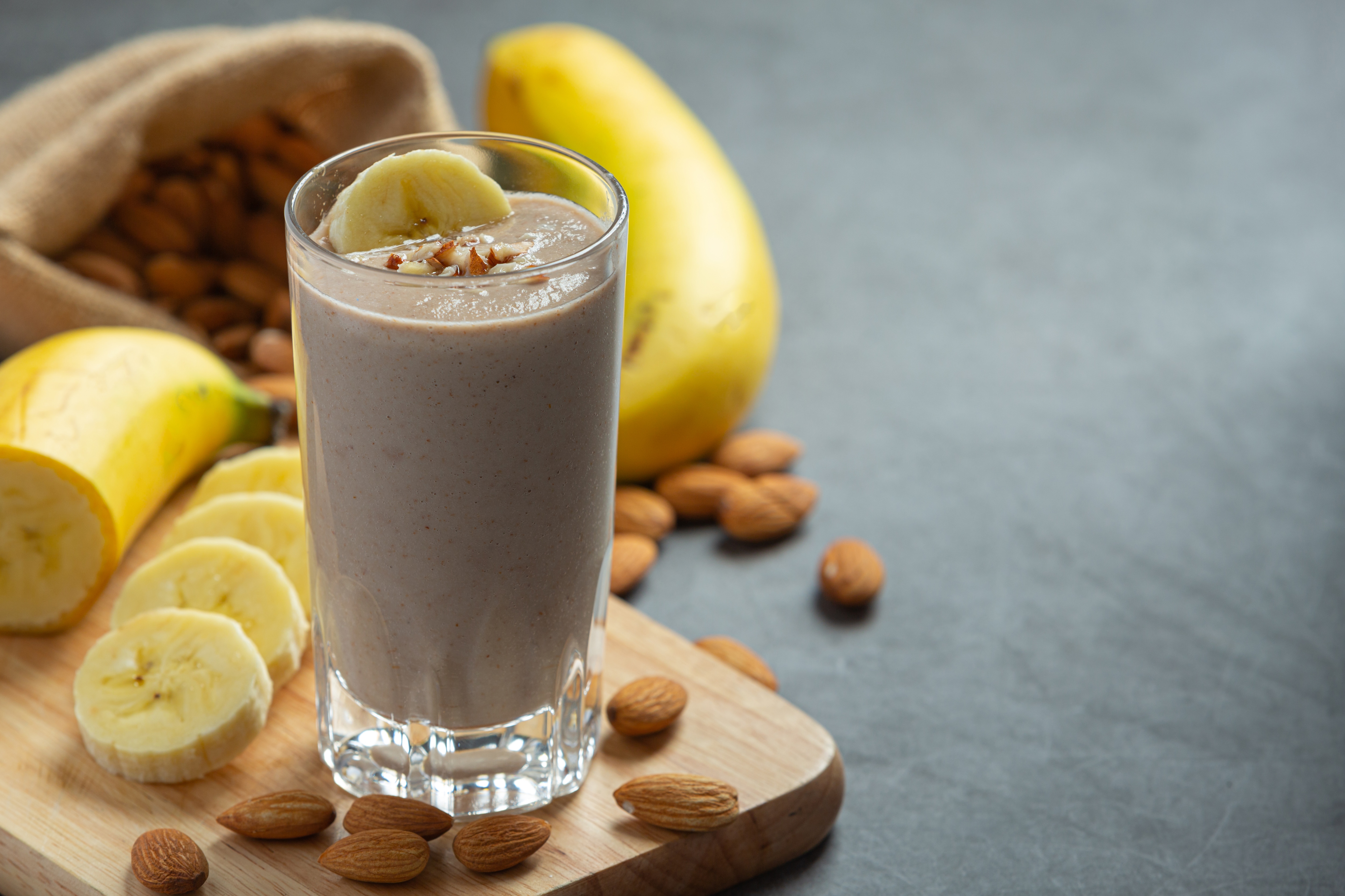 For young children, milk and banana are beneficial;