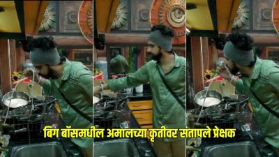 Video : “शी… किती घाण…”, अमालने केलं असं काही की…; व्हिडीओ पाहून तुम्हालाही येईल राग